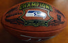 Russell Wilson Autographed Limited Edition Super Bowl Leather Football Seattle Seahawks RW Holo Stock #85992