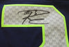 Russell Wilson Autographed Seattle Seahawks Nike Elite Authentic Blue Jersey Size 52 RW Holo