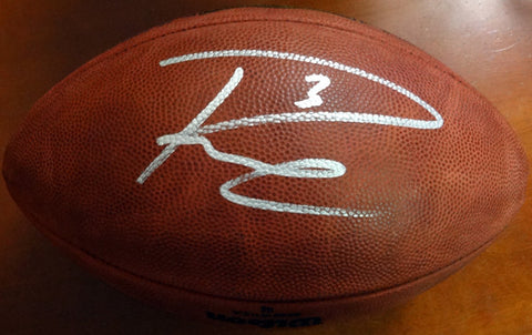 Russell Wilson Autographed Limited Edition Super Bowl Leather Football Seattle Seahawks RW Holo Stock #85992