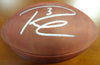 Russell Wilson Autographed Official NFL Leather Football Seattle Seahawks RW Holo Stock #71412