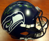 Russell Wilson Autographed Seattle Seahawks Speed Full Size Helmet "SB XLVIII Champs" In Green RW Holo Stock #94267