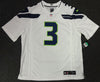 Seattle Seahawks Russell Wilson Autographed White Nike Twill Jersey Size XL RW Holo Stock #90928