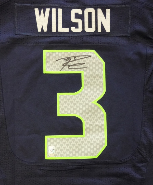 Autographed seahawks jersey sales