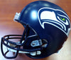 Russell Wilson Autographed Seattle Seahawks Full Size Helmet "12s" In Green RW Holo Stock #104262