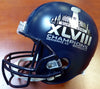 Russell Wilson Autographed Seattle Seahawks Super Bowl XLVIII Full Size Helmet In Green RW Holo Stock #104263