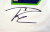 Seattle Seahawks Russell Wilson Autographed White Nike Jersey Size XL RW Holo Stock #105023