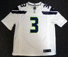 Seattle Seahawks Russell Wilson Autographed White Nike Jersey Size XL RW Holo Stock #105023