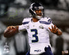 Russell Wilson Autographed 16x20 Photo Seattle Seahawks Super Bowl XLVIII RW Holo Stock #105129