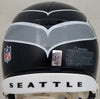 Russell Wilson Autographed Seattle Seahawks Full Size Speed Authentic Helmet In Green RW Holo Stock #145783