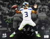 Russell Wilson Autographed 16x20 Photo Seattle Seahawks 2012 First Game Spotlight RW Holo Stock #159122