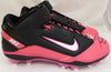 Russell Wilson Autographed Pink Nike Cleats Shoes Seattle Seahawks RW Holo Stock #130718