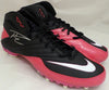 Russell Wilson Autographed Pink Nike Cleats Shoes Seattle Seahawks RW Holo Stock #130720