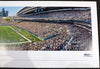 Russell Wilson Autographed 13x40 Century Link Field Panoramic Photo Seattle Seahawks RW Holo Stock #131231