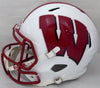 Russell Wilson Autographed Wisconsin Badgers Full Size Speed Replica Helmet RW Holo Stock #178963