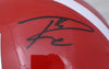 Russell Wilson Autographed Red Wisconsin Badgers Full Size Authentic Proline Helmet RW Holo Stock #178964