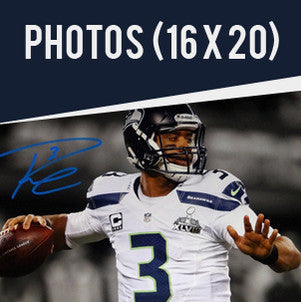 Shop Russell Wilson Autographed 16x20 Photos